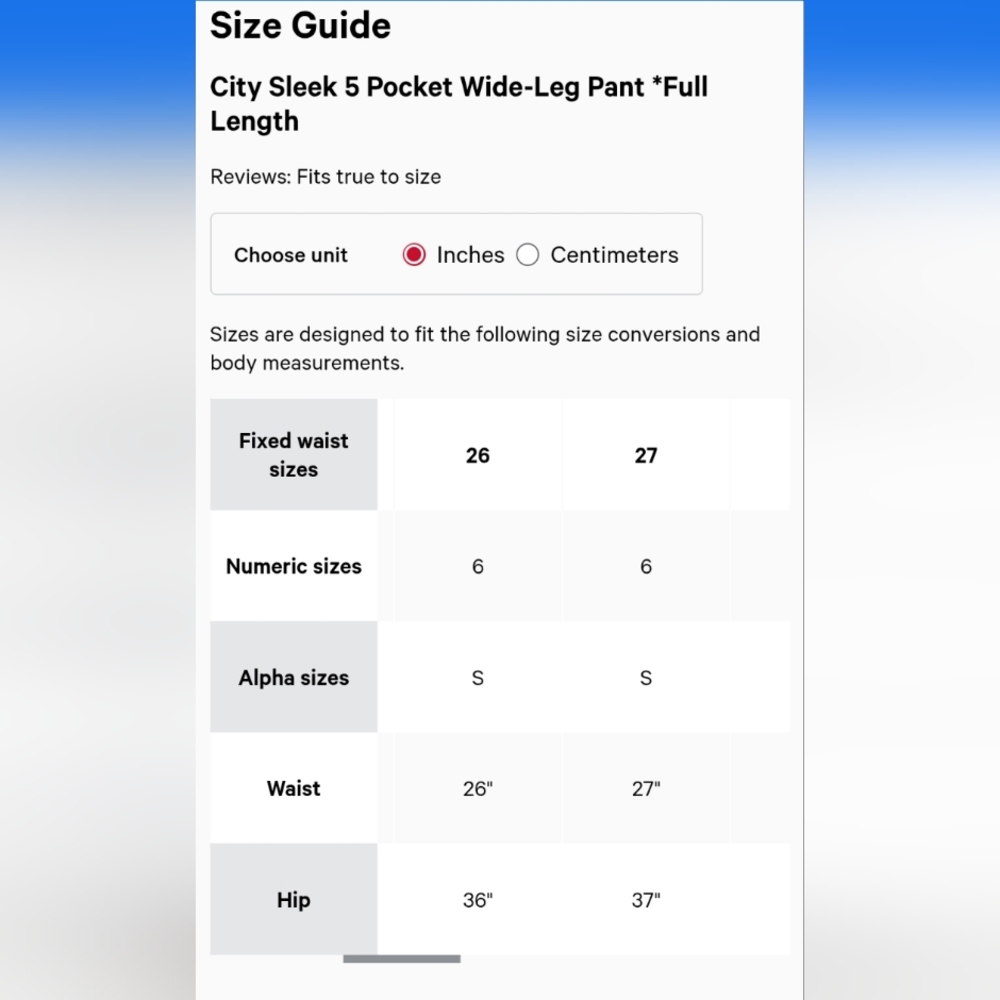 Lululemon Athletica Navy Straight Leg City Sleek, 5 Pocket Wide-Leg Pant - Picture 14 of 14